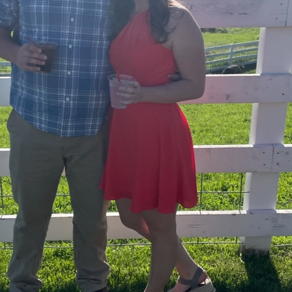 Pink dress